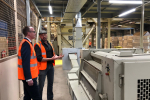 John Lamont MP visits innovative climate-friendly construction company