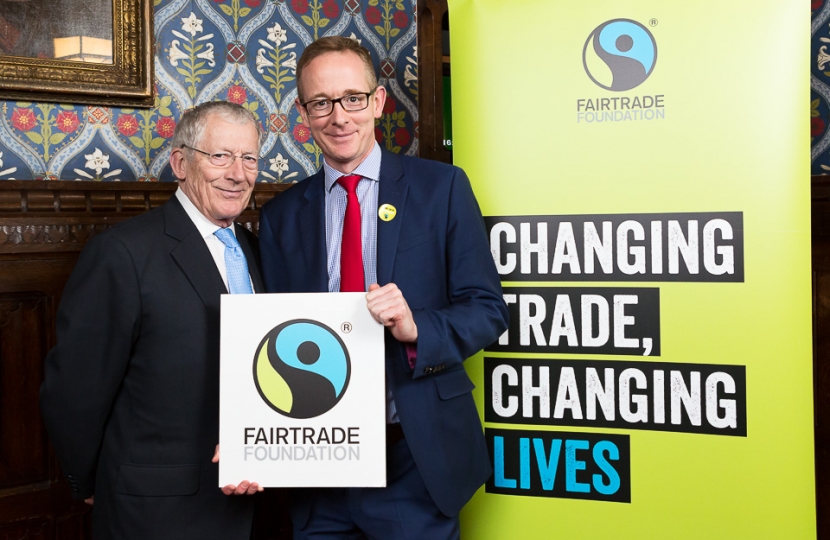 John Lamont MP Fairtrade