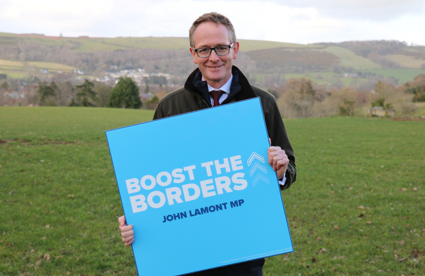 John Lamont MP launches Boost the Borders plan