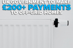 UK Government to make financial support payments of up to £400 for heating oil and off grid fuel