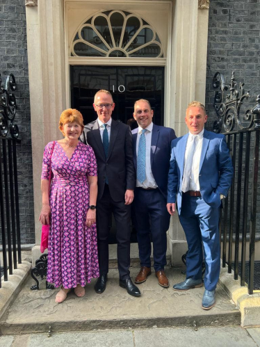 Borders businesses recognised at Downing Street reception