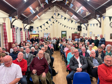 Over 130 attend meeting about Eccles battery storage system